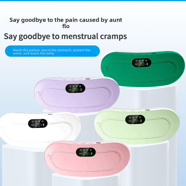 Heated Massage Belt for Period & Back Pain Relief