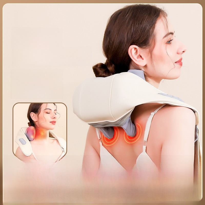 Cordless Electric Massager with Infrared Heat