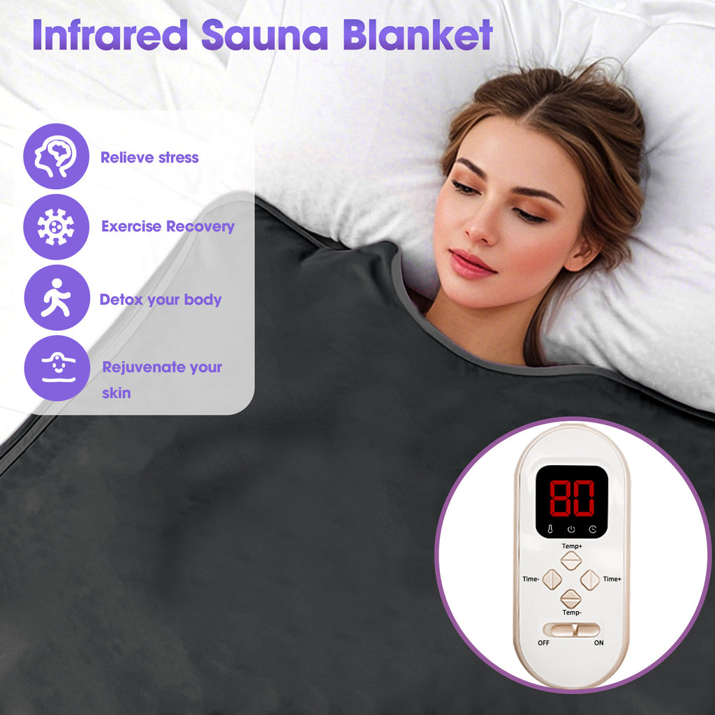 Far Infrared Sauna Blanket — At-Home Detox & Recovery